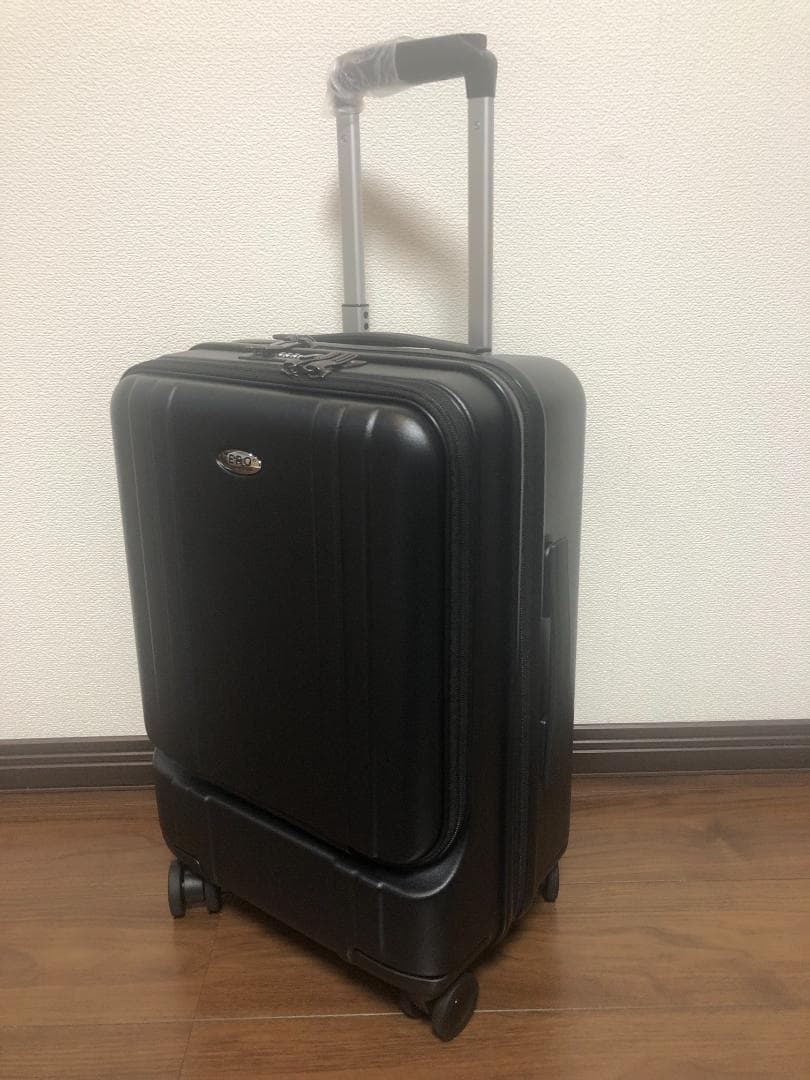 ゼロハリバートン ポリカーボネート キャリーケース 前開き 機内持込 ブラック