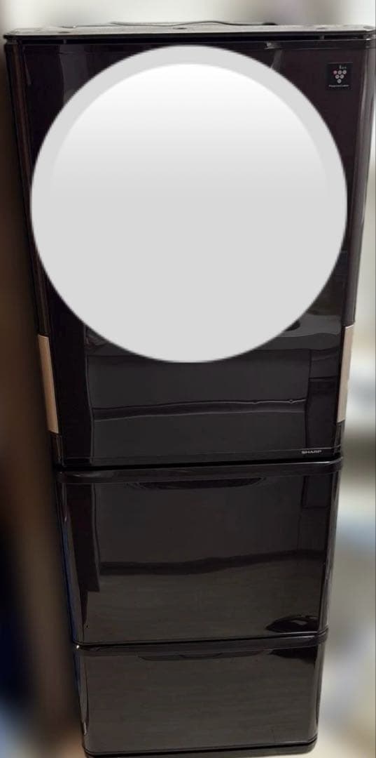 シャープ　SJ-PW35C 冷蔵庫 ダークブラウン