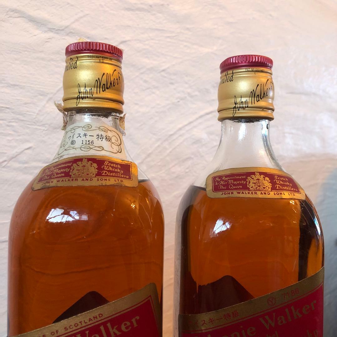 ジョニーウォーカー レッドラベル 4本　おまとめM194195 m198199