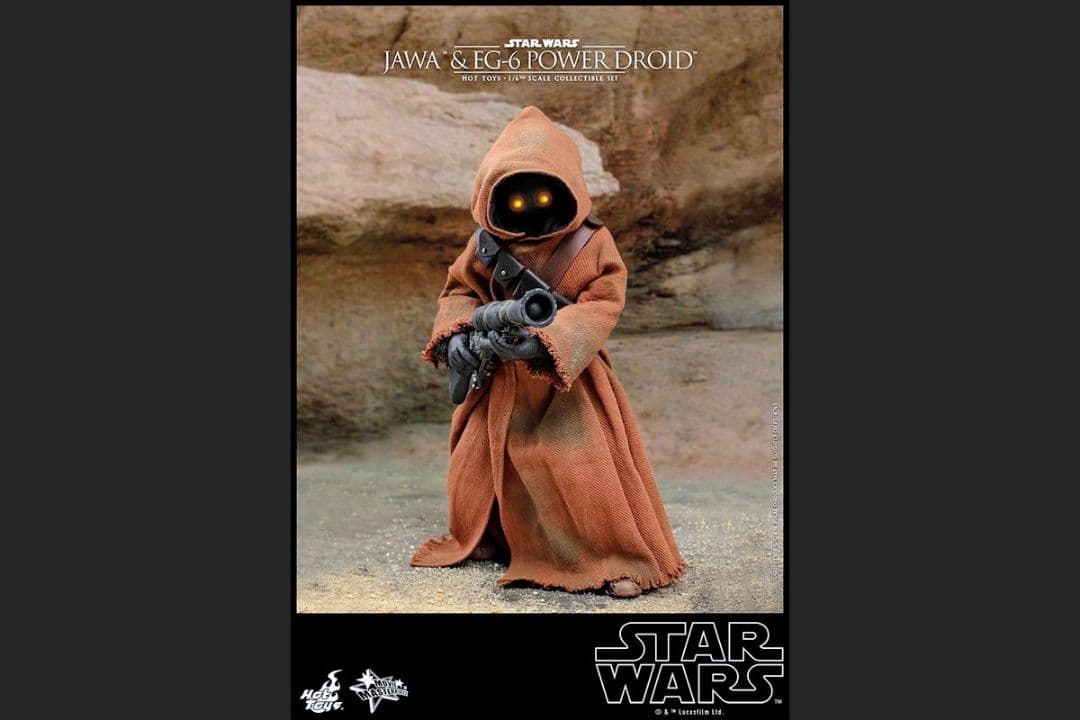 ホットトイズ/スター・ウォーズ ジャワ & EG-6パワードロイド セット