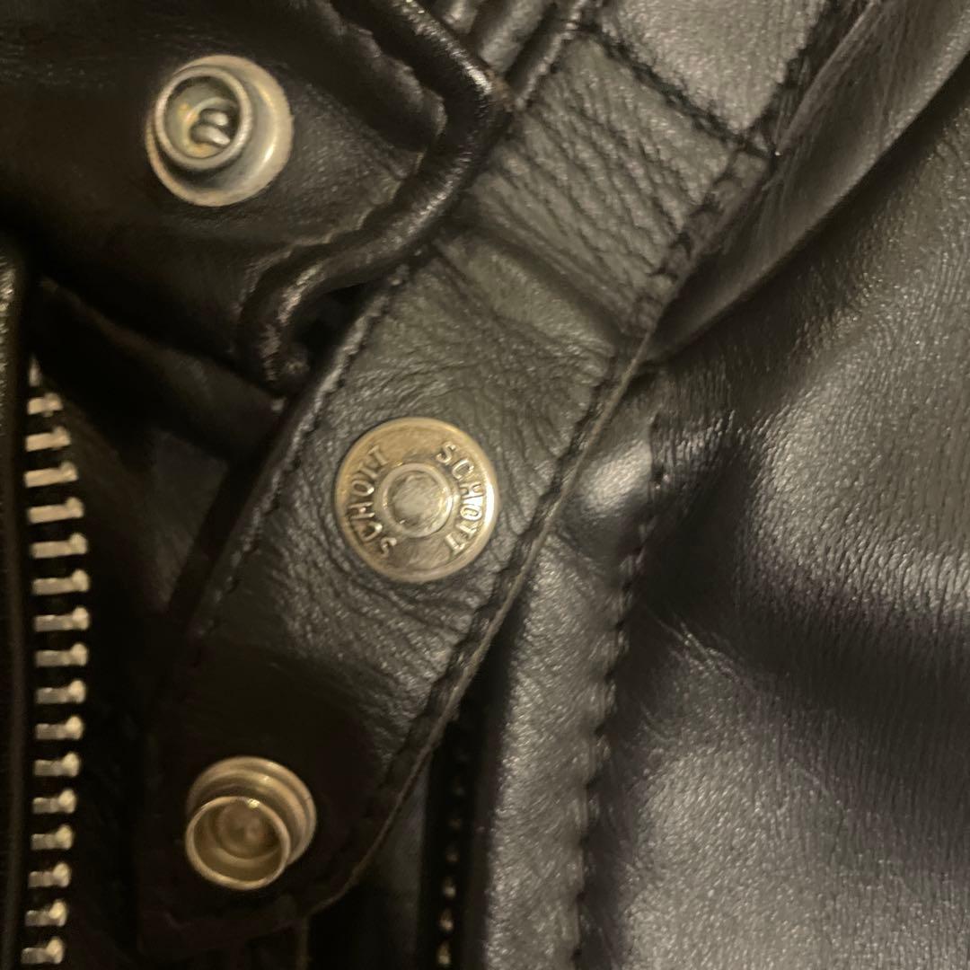 Schottシングルライダースジャケット