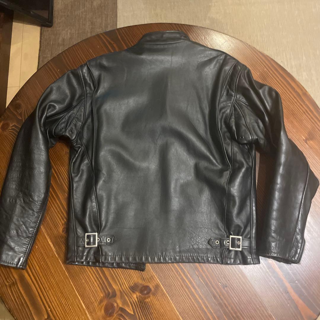 Schottシングルライダースジャケット