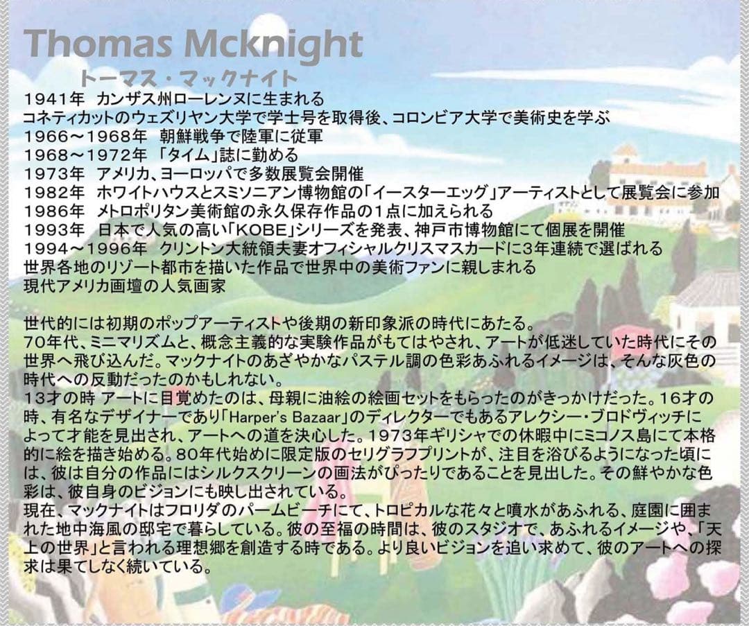 【値下】大型　トーマス・マックナイト GULF OF MEXICO