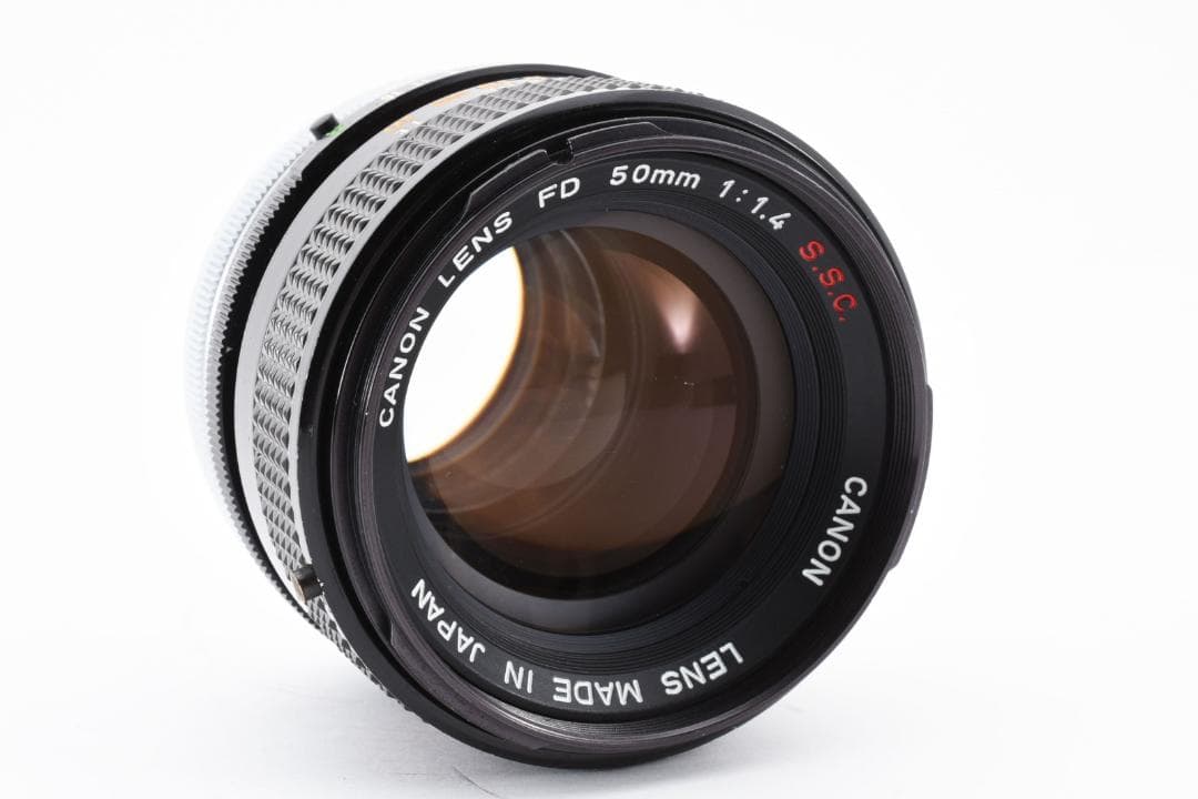 Canon FD 50mm f/1.4 S.S.C. 標準レンズ（整備品）