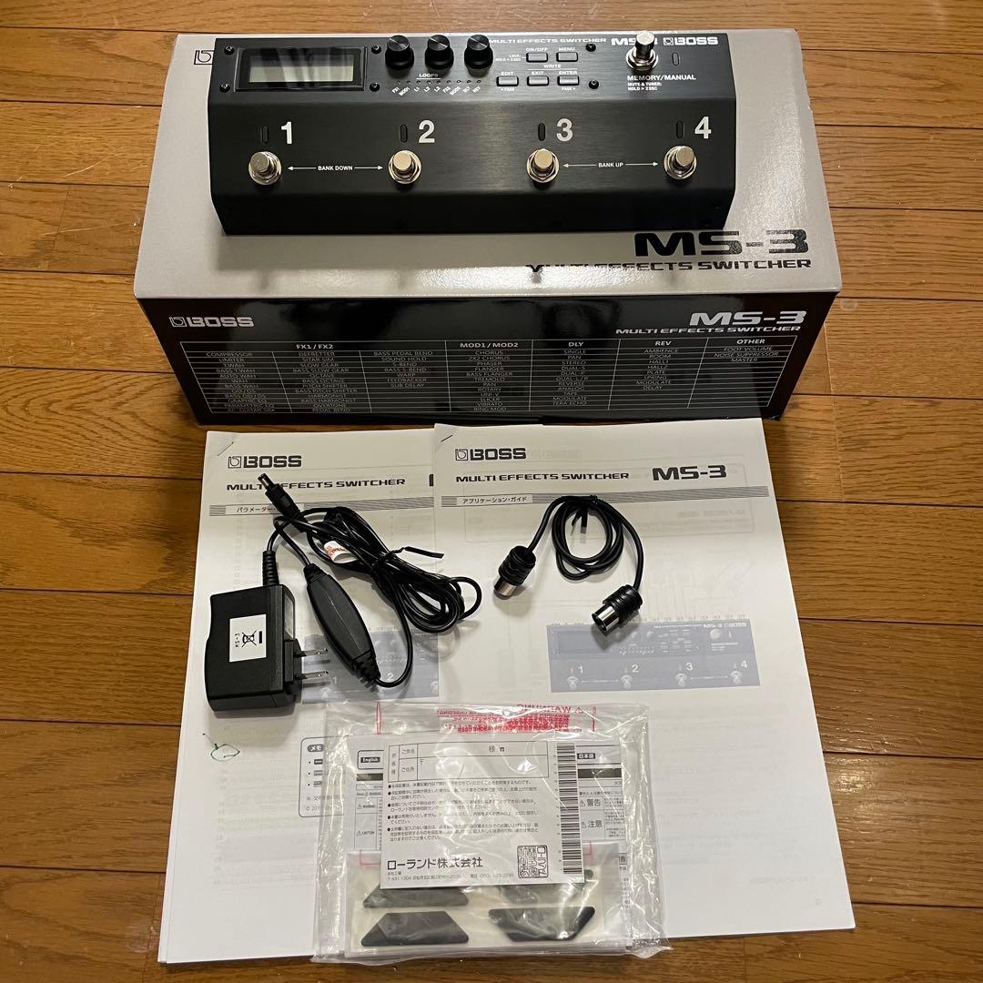BOSS MS-3 MULTI EFFECTS SWITCHER美品