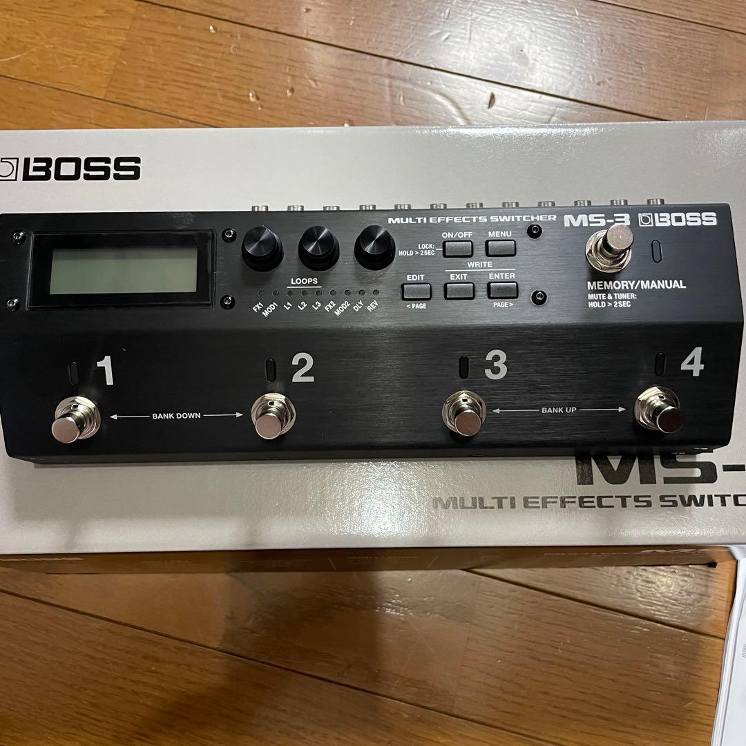 BOSS MS-3 MULTI EFFECTS SWITCHER美品