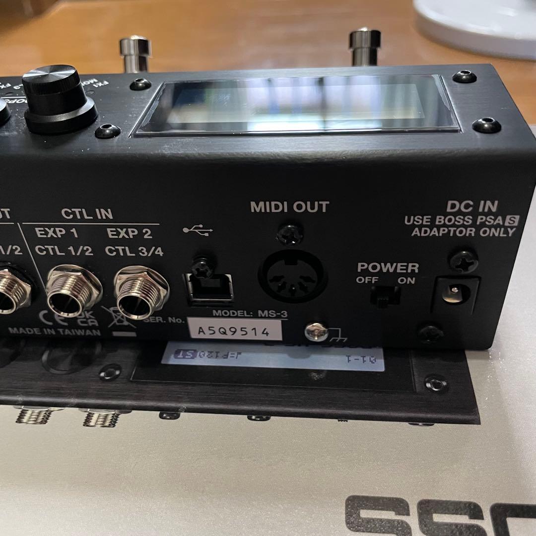 BOSS MS-3 MULTI EFFECTS SWITCHER美品