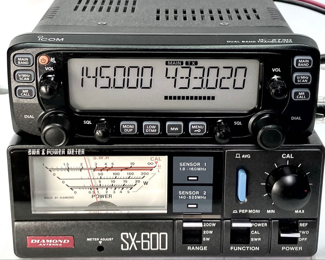 アイコム IC-2730 20w アマチュア無線機　アマチュア無線