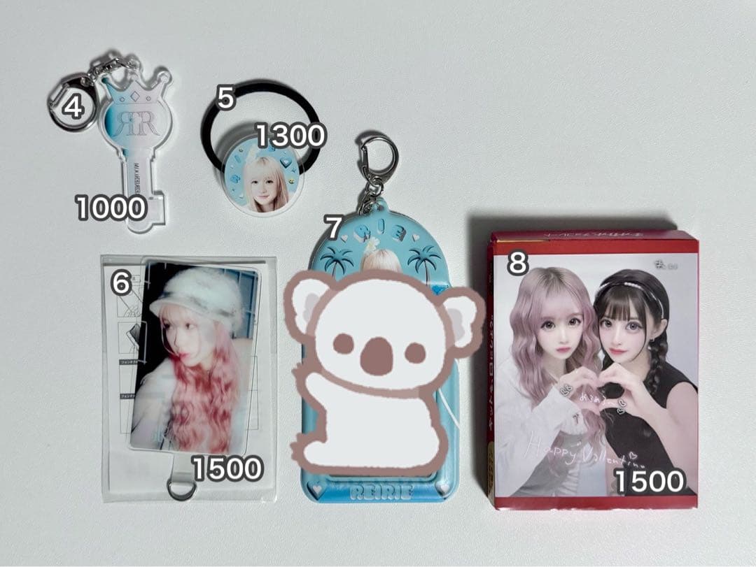 REIRIE 黒宮れい 金子理江 グッズ