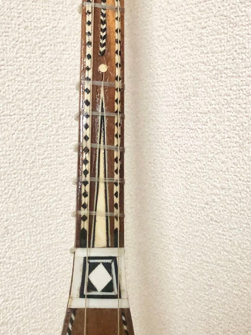 民族楽器 ドタール ドゥタール ２弦 ウイグル族 団結牌 中国 伝統工芸