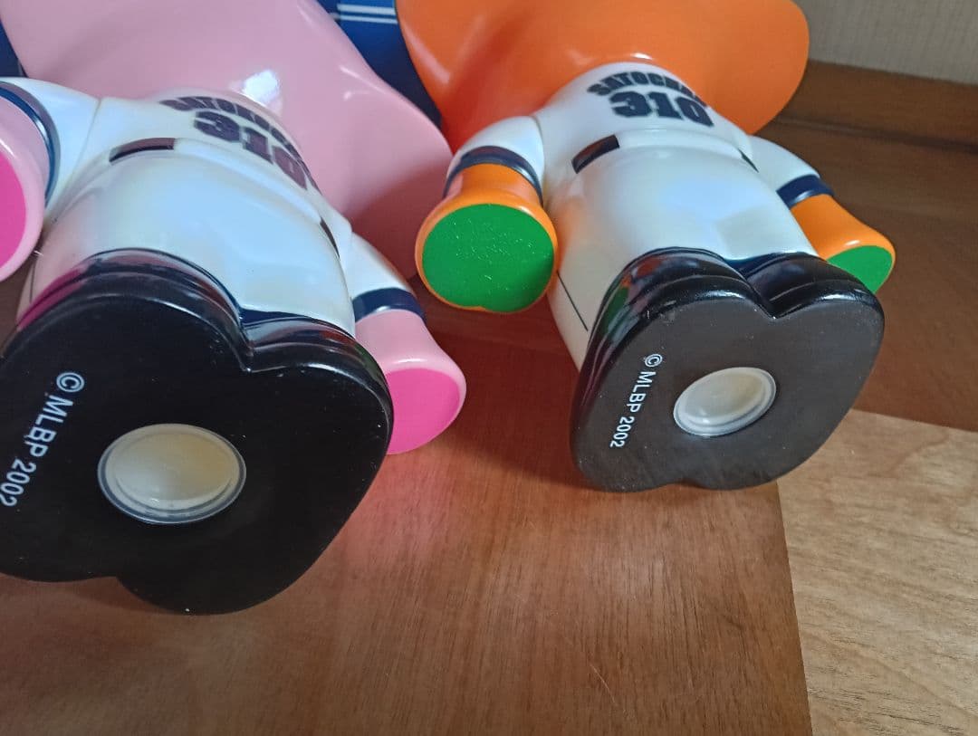 非売品レトロ　サトちゃんサトコちゃん　MLB マリナーズ大型貯金箱　バンク