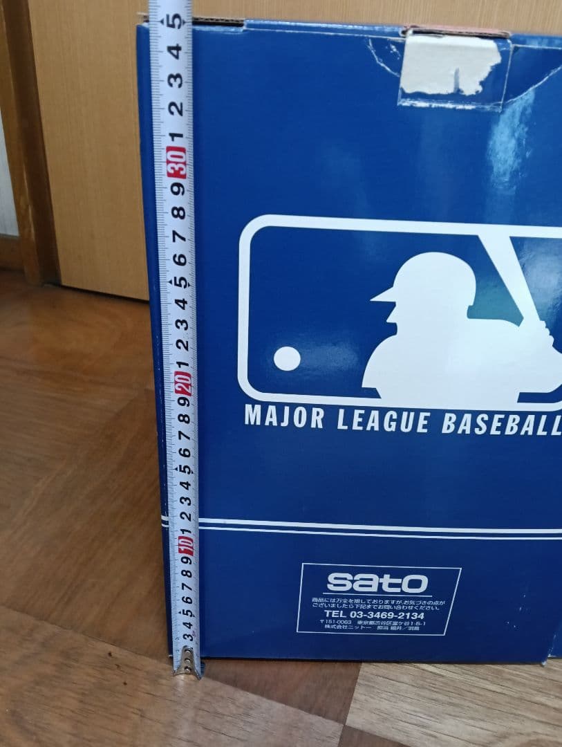 非売品レトロ　サトちゃんサトコちゃん　MLB マリナーズ大型貯金箱　バンク
