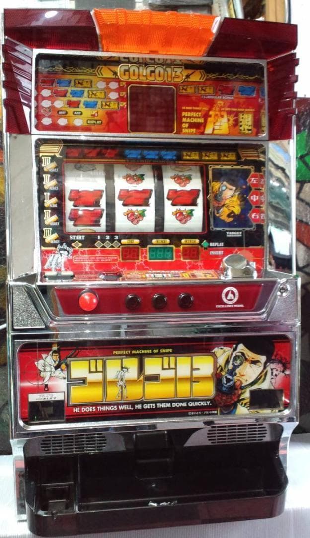 【パチスロ実機】高砂★ロッキー【オートプレイ付不要機付】４号機・レア・人気