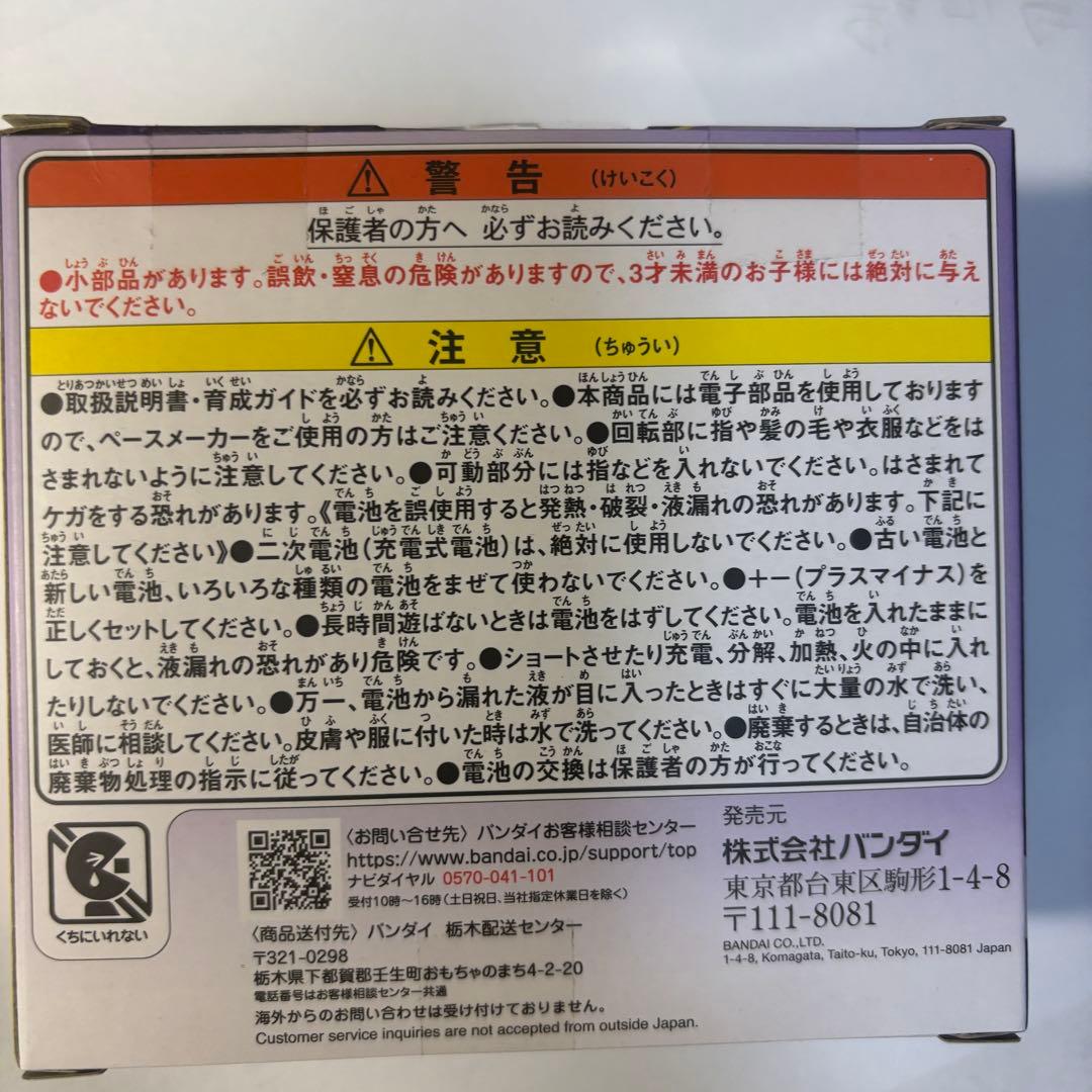 BANDAI Tamagotchi Paradise たまごっち　パープルスカイ