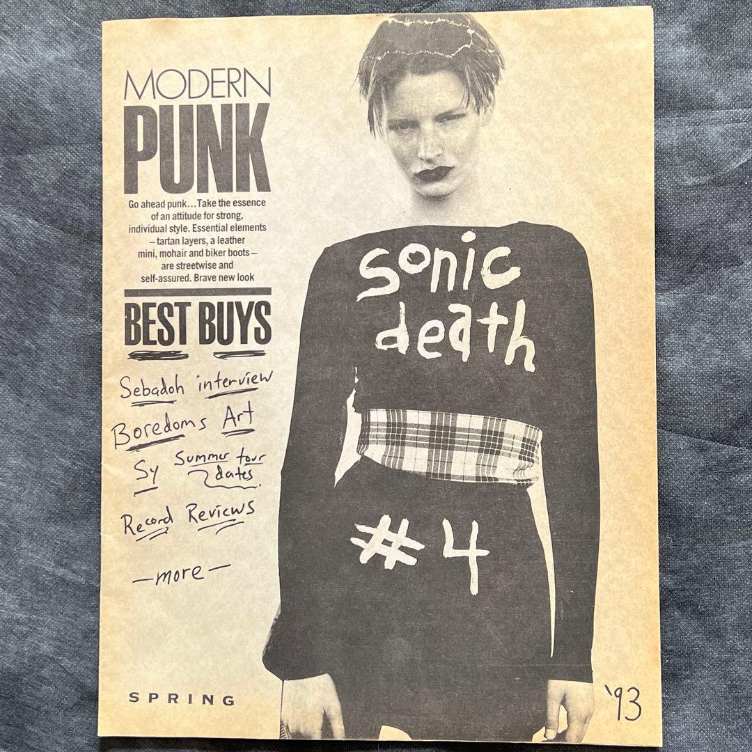 ソニックユース ファンジン SONIC DEATH #4