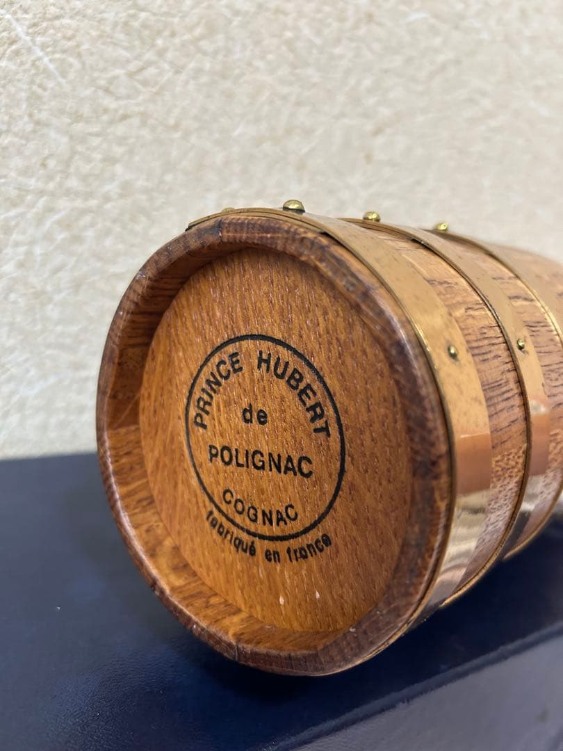 Prince Hubert de Polignac コニャック木製装飾ボトル
