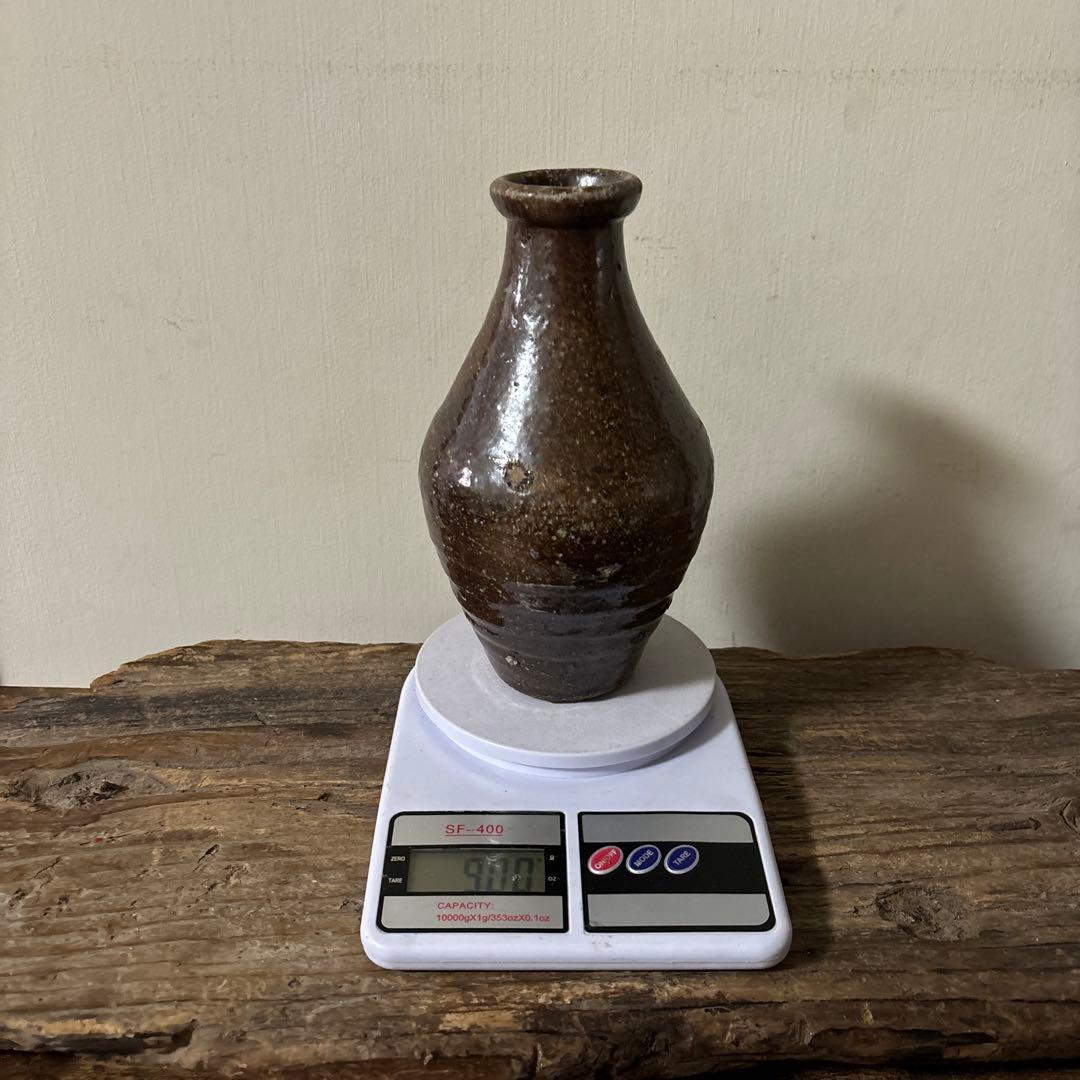 能野焼　花器　徳利　種子島焼　江戸時代　古道具　骨董　古民芸　検;白洲正子　李朝