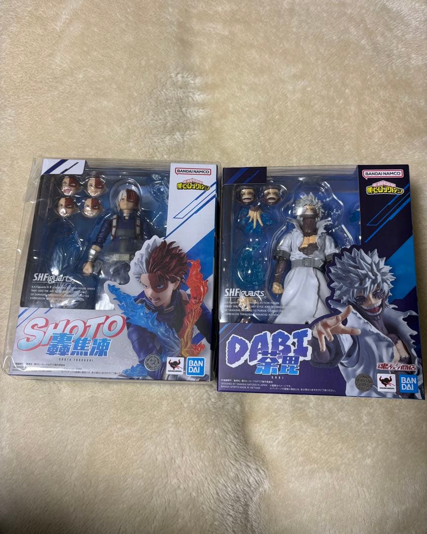 S.H.Figuarts僕のヒーローアカデミア フィギュア4体＋オプションパーツ