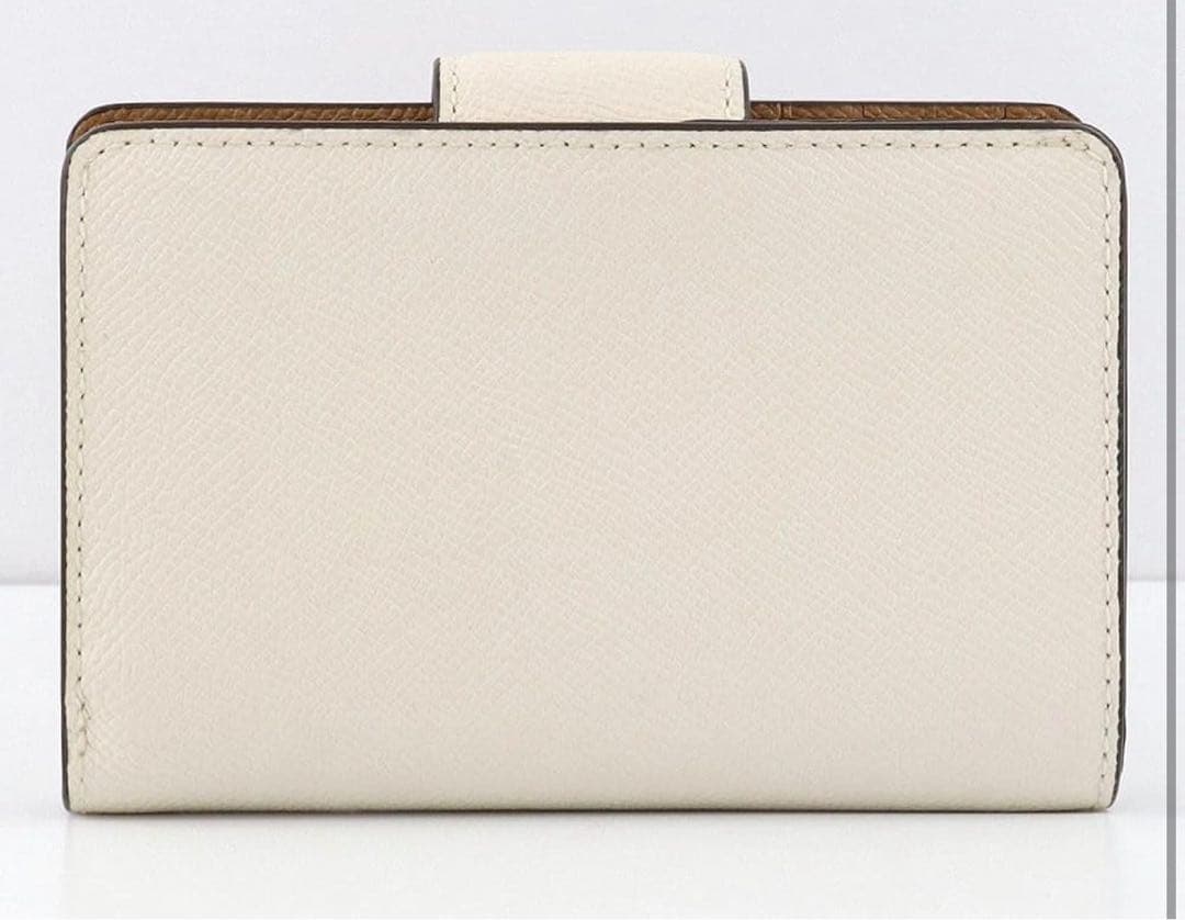 COACH アイボリー 二つ折り財布