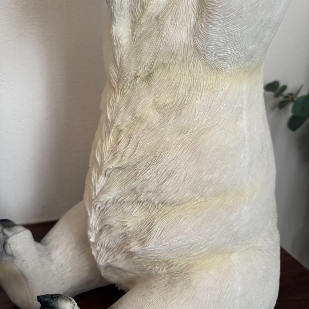 KARE アニマルサイドテーブル シロクマ