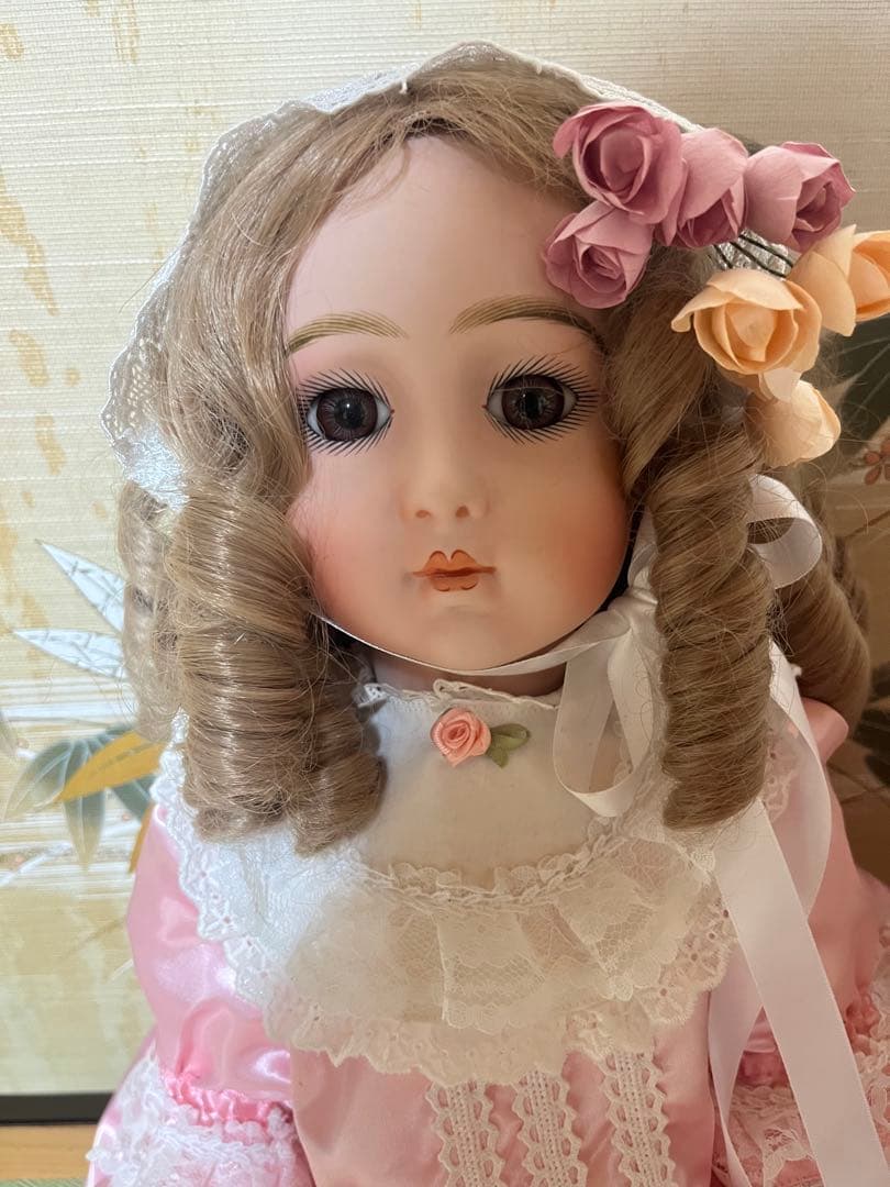 ロングフェイスジュモー　ジュモートリステ　ビスクドール　リプロ