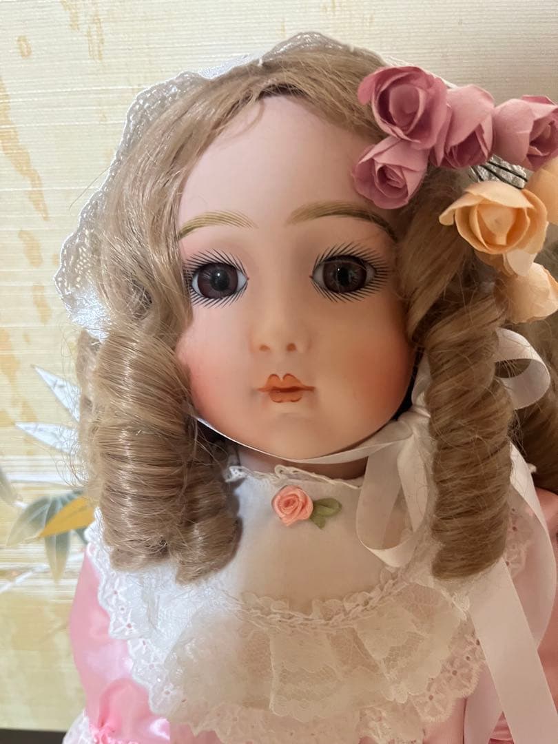 ロングフェイスジュモー　ジュモートリステ　ビスクドール　リプロ