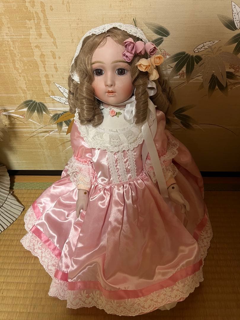 ロングフェイスジュモー　ジュモートリステ　ビスクドール　リプロ