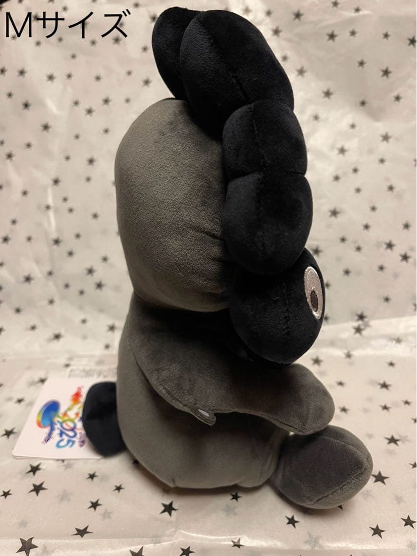 【新品未使用品・S/M/L 3点セット】黒ミャクミャク　お手玉風ぬいぐるみ