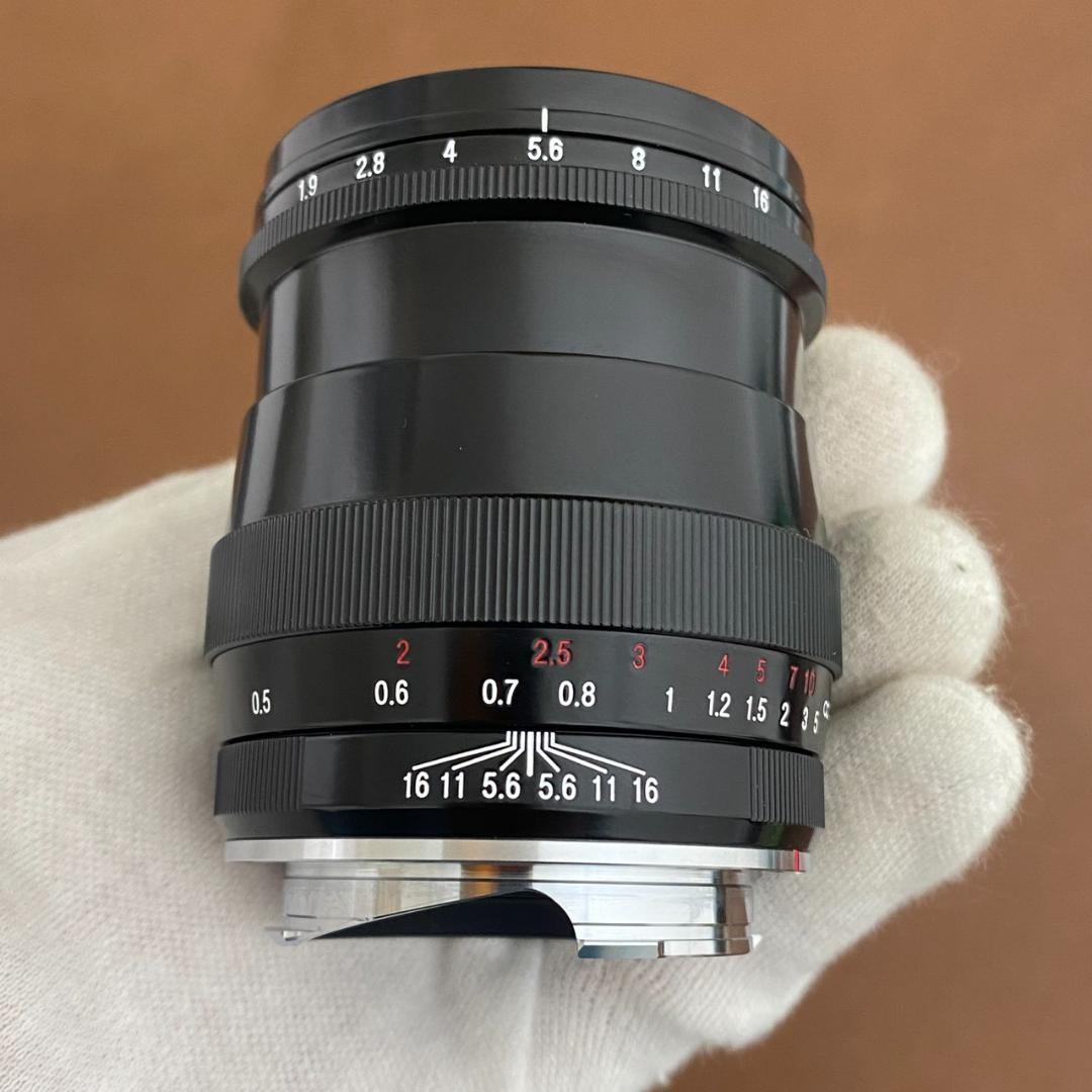 Voigtlander ULTRON 75mm F1.9 SC VM 付属品完備