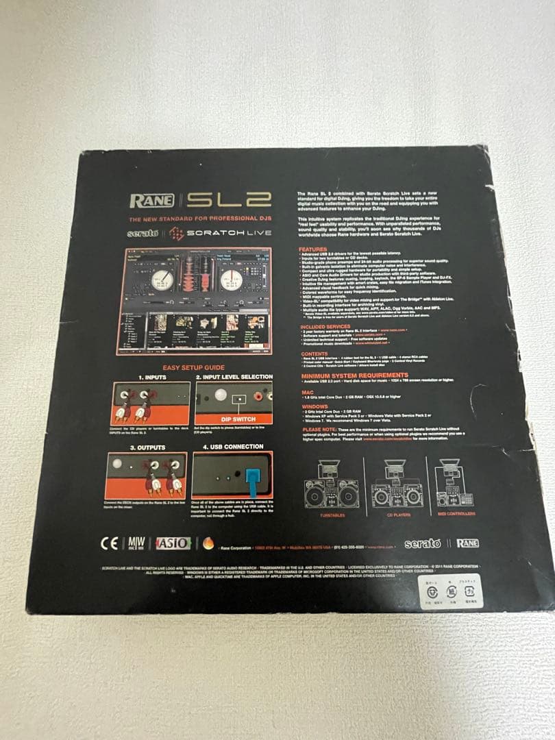 RANE SL2 オーディオインターフェース