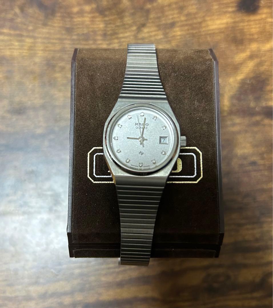 RADO クォーツ時計 シルバー