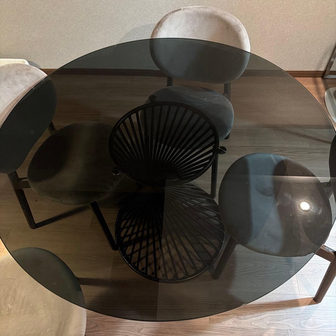 引き取り限定　カリガリス ダイニングテーブル VORTEX ヴォルテックス