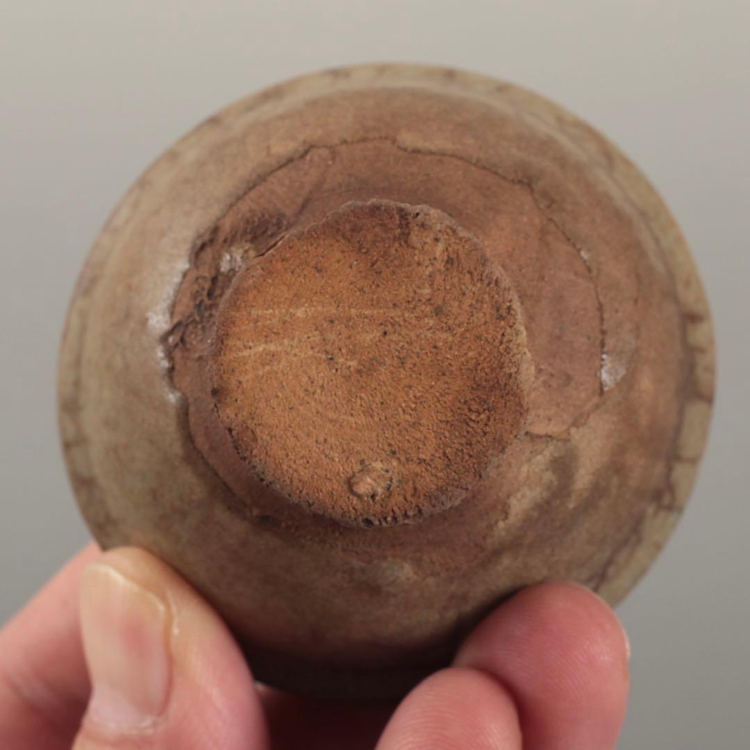 鈞窯 澱青釉 盃 酒器 ぐい呑み 中国美術 元朝期 古美術 古道具