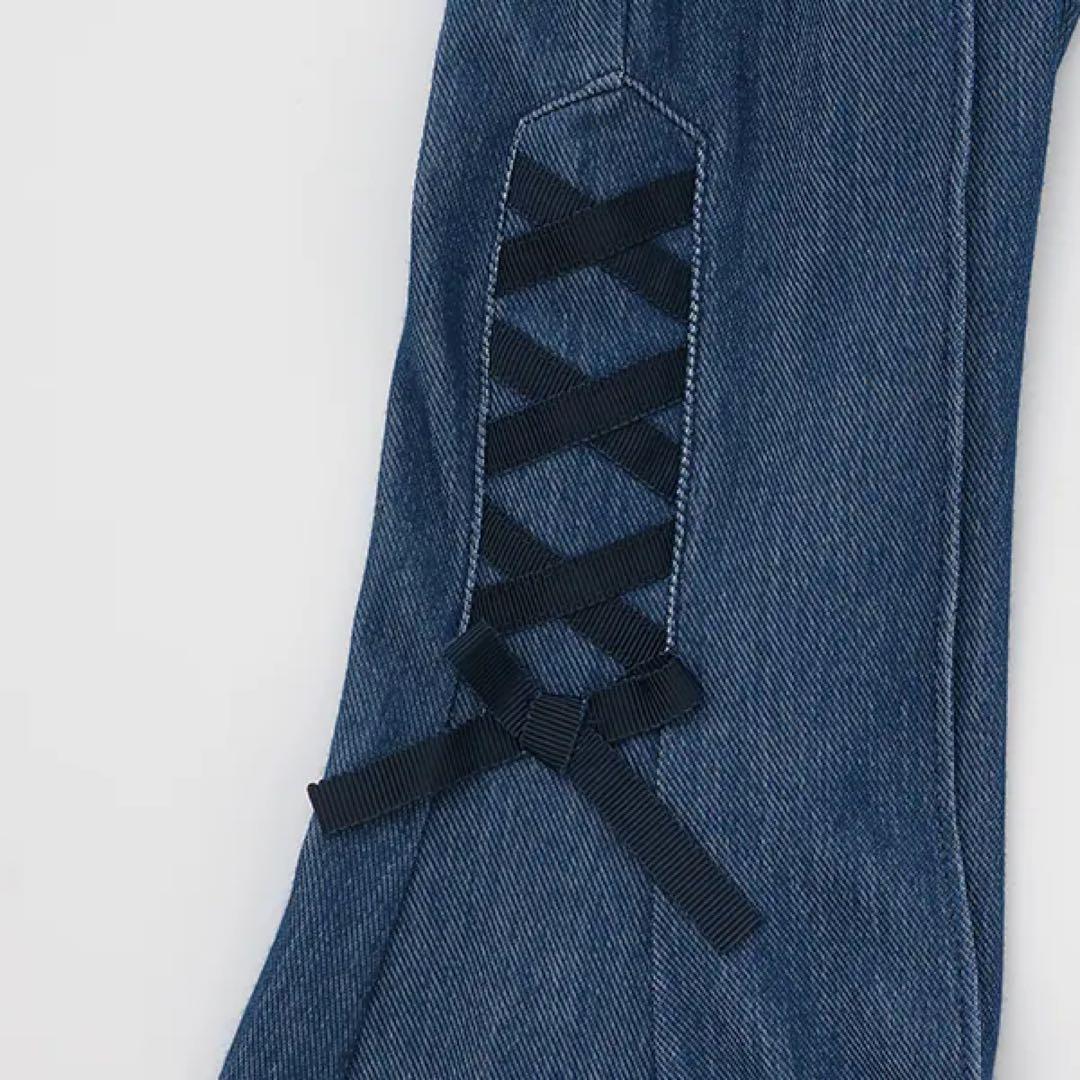 新品 今季 ANNA SUI mini フレアパンツ 150