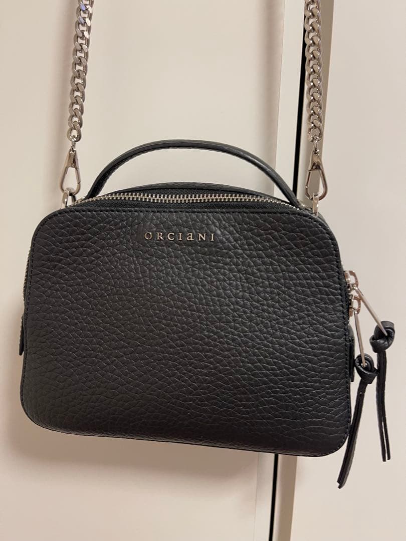 菊池京子さんORCIANIオルチアーニ⭐︎チェーンバッグ(NERO)