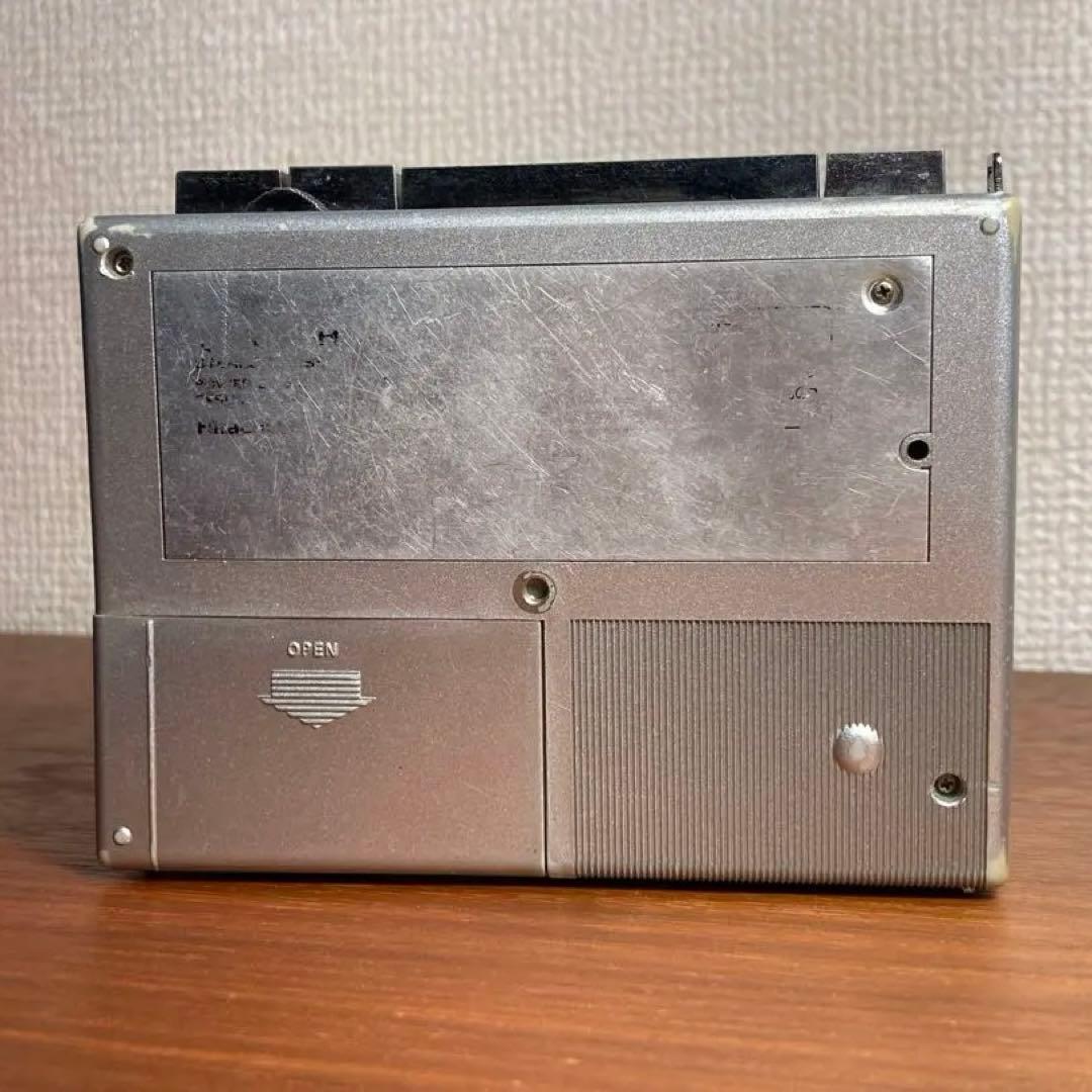 【ビンテージ】　カセットプレーヤー　日立　W1 CP-1