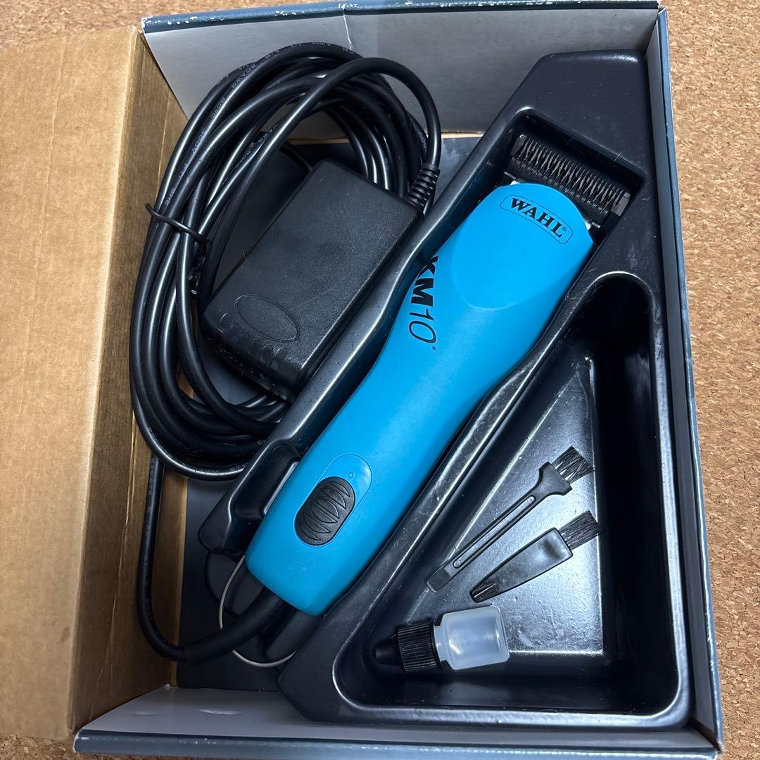 WAHL コード式クリッパー KM10 ＋ステンレスアタッチメント