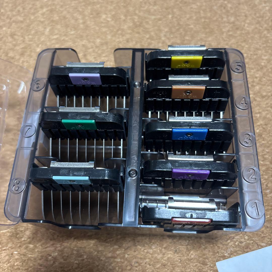 WAHL コード式クリッパー KM10 ＋ステンレスアタッチメント