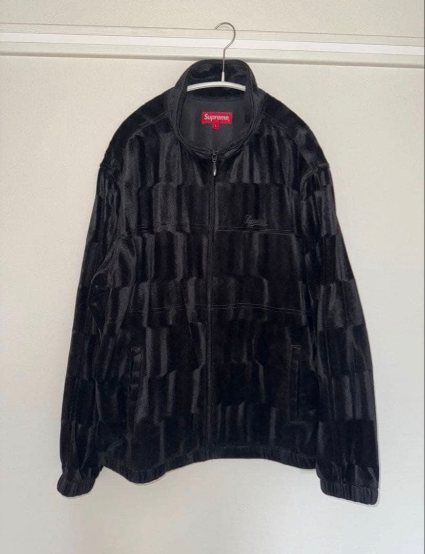 Supreme velour track jaket Lサイズ
