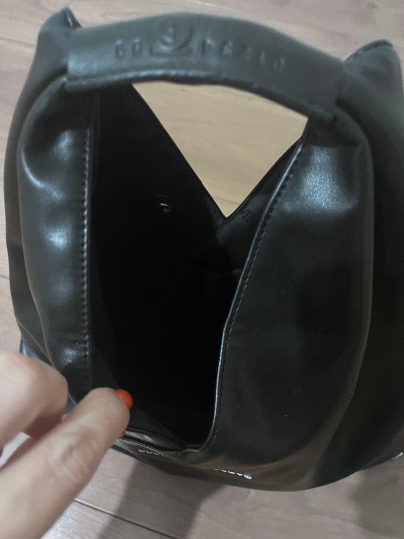 値下げ！MM6 マルジェラ　ジャパニーズ　ハンドバッグ　ブラック