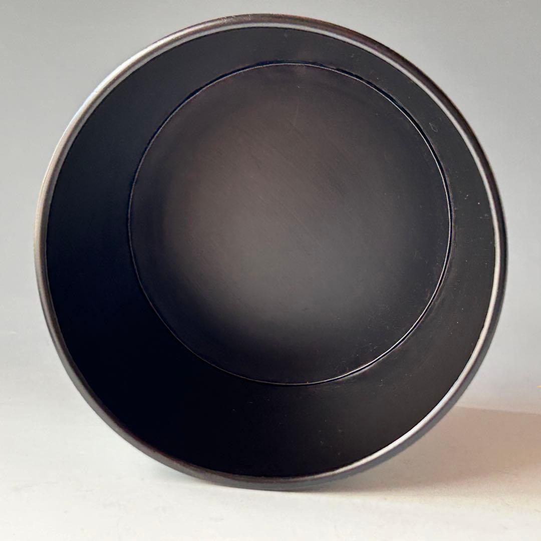 茶道具　漆器　菊絵　水指　山下甫斎　共箱　漆芸　棚　蒔絵　山中塗　茶会　稽古