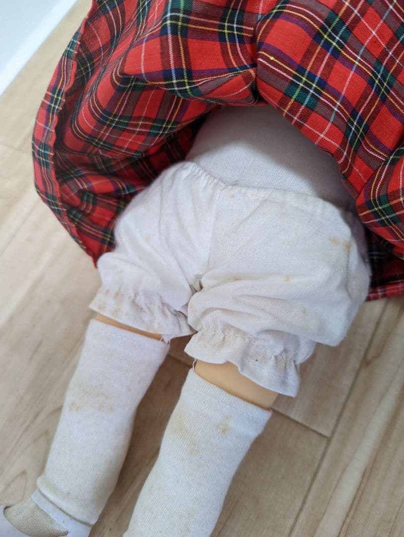 昭和レトロ ヴィンテージ 人形 HELLOApple 抱き人形