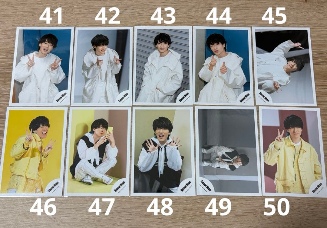  Man 深澤辰哉 公式写真セット⑴