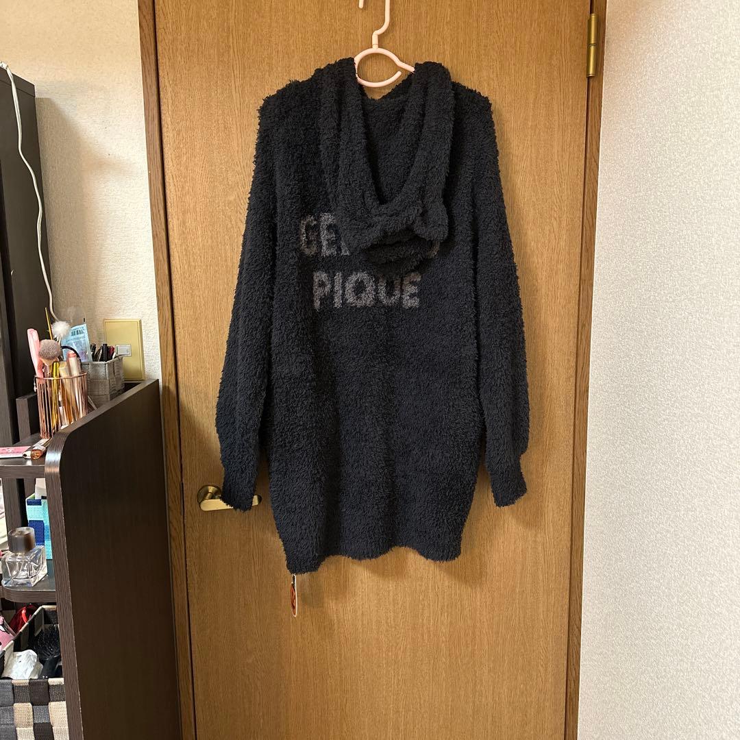 GELATO PIQUE フード付きボアワンピース