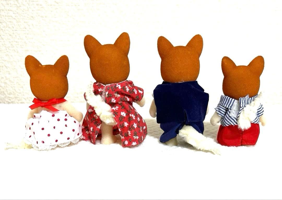 シルバニアファミリー⭐️コーギー　オープンハンド　海外版　Flair