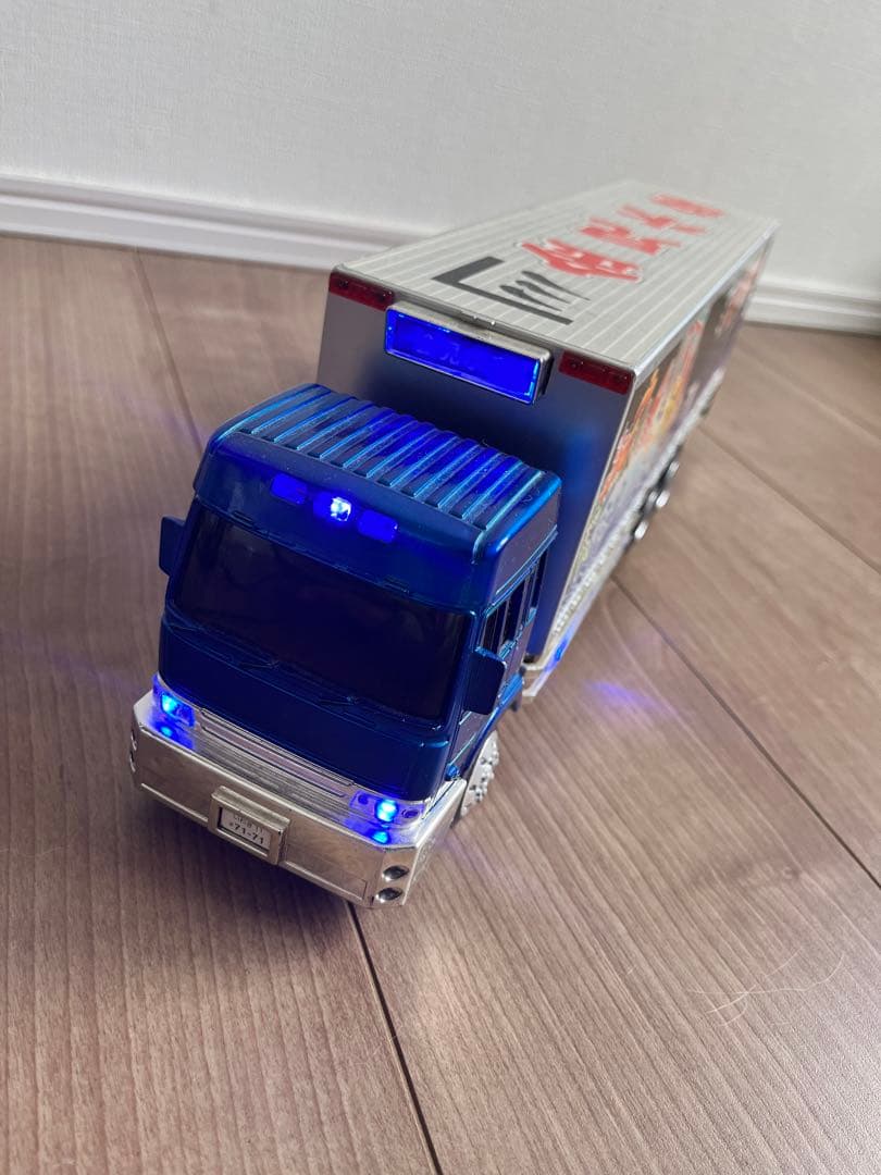 1番星　デコトラ模型　電飾付き　２台 アオシマ トラック野郎 ダンププラモデル