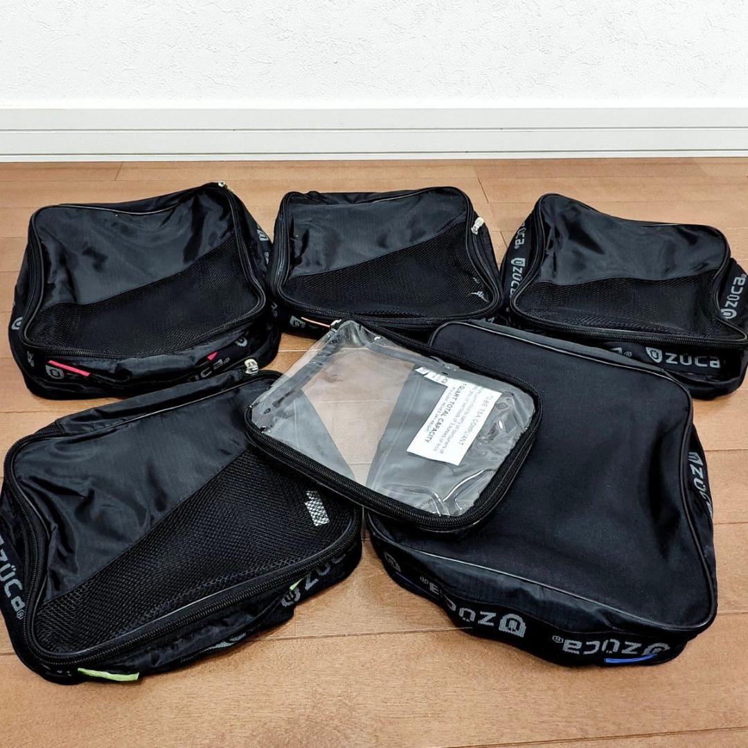 ZUCA プロ トラベル 座れるキャリーケース 2000 ポーチ＆トラベルカバー