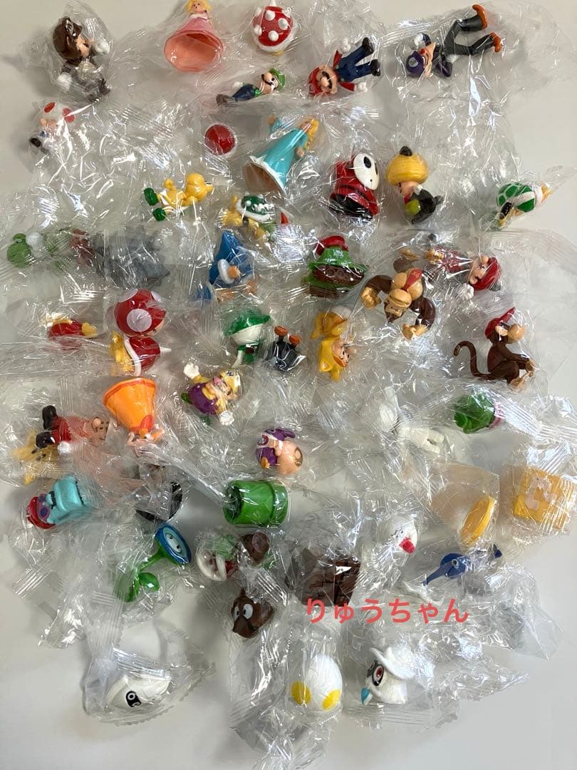 [新品] マリオ フィギュア 48体セット 1/2