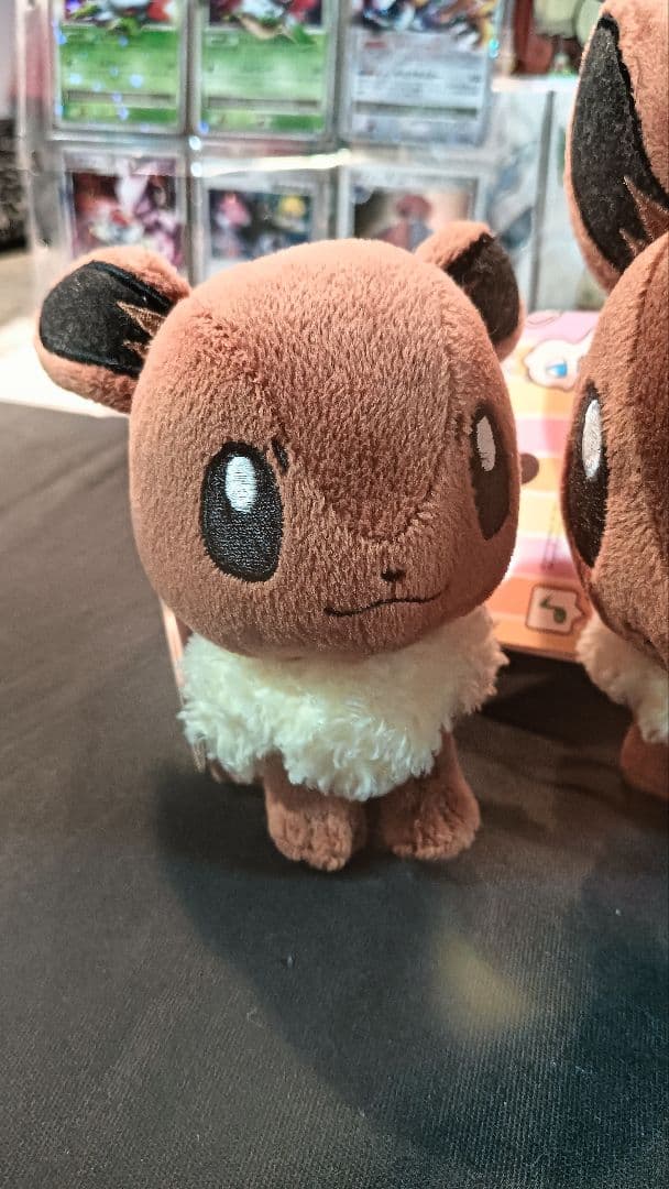 ポケモン 連れ歩きシリーズ イーブイ マスコット ぬいぐるみ タグ付き 2セット