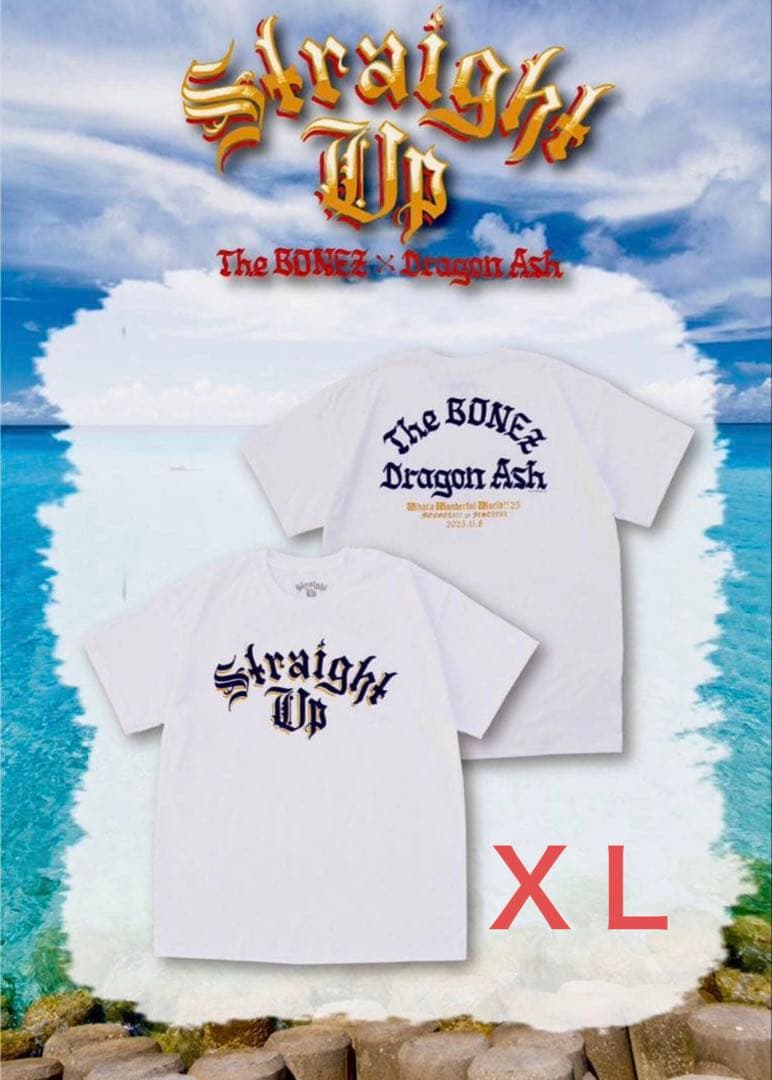 神*師様 Straight Up 沖縄 Tシャツ The BONEZ Drago
